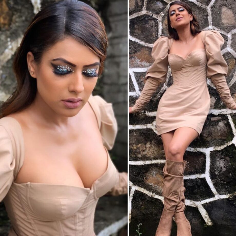 Wanna Add Spark To Your Outfit? Hunt For Nia Sharma’s Super Cool High Boots - 3