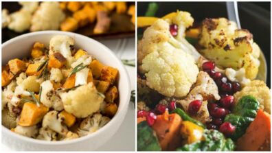 Wanna Munch On After Your Workout? Let’s Make Roasted Cauliflowers And Sweet Potatoes