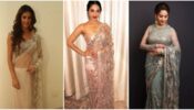 Want to master the art of stylish Tulle saree look? Let Disha Patani, Kiara Advani and Madhuri Dixit be your ultimate guide