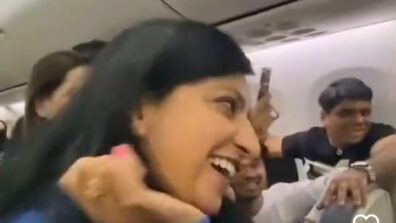 Watch: A Video Of A Woman Singing Old Bollywood Songs On A Flight Is Doing Rounds On Social Media