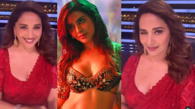 Watch: Bollywood legendary actress Madhuri Dixit flaunts oomph expressions on Samantha Ruth Prabhu’s ‘Oo Antava’