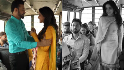 Watch: Jasmin Bhasin tries her hand in ‘old school’ bus romance, what’s cooking with Gippy Grewal?