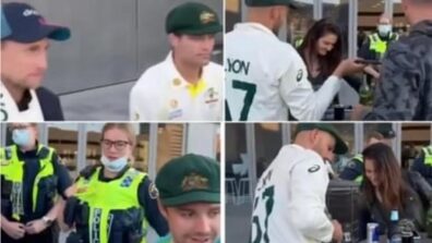 Watch: Police crash in post-Ashes booze party, Nathan Lyon, Joe Root, James Anderson asked to leave