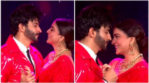 Watch: Shraddha Arya enjoys candid romantic dance with Dheeraj Dhoopar, asks fans to make a wild ‘guess’