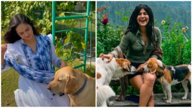 Watch: TMKOC divas Palak Sindhwani and Nidhi Bhanushali share ‘awesome pawsome’ moments, fans melt