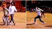 Watch: Vicky Kaushal becomes Virat Kohli in real life, spotted playing cricket on sets
