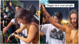 Watch video: Avneet Kaur & Raghav Sharma caught partying hard on the New Year Night