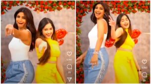 Watch Video: Shilpa Shetty & Jannat Zubair slay the Saami Saami signature steps