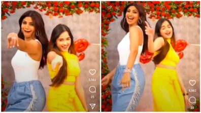 Watch Video: Shilpa Shetty & Jannat Zubair slay the Saami Saami signature steps