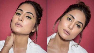 Try the vibrant eye makeup trend just like Hina Khan to reinvent your look