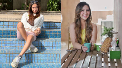 Weekend Mood: Ashnoor Kaur sips coffee, Anushka Sen chills in swimming pool