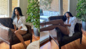 What A Babe: Esha Gupta shares super sensuous photo flaunting hot legs, caught on camera relaxing in couch