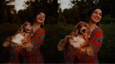 What A Beauty: Sara Tendulkar cuddles cute dog in Goa, netizens can’t stop crushing