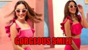 What A Diva: Kiara Advani melts hearts with her gorgeous smile in her pretty pink outfit