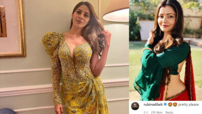 What A Hottie: Nikki Tamboli shines bright like diamond in glamourous off-shoulder photo, Rubina Dilaik says ‘pretty’