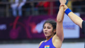 Woah! Wrestler Sarita Mor Transcend Sweden’s Johanna Lindborg To Win Bronze At World Wrestling Championship In Oslo