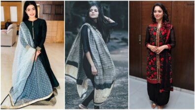 Worried how to rock black in Makar Sankranti 2022? Get cues from Rashmika Mandanna, Malavika Mohanan and Tamannaah Bhatia