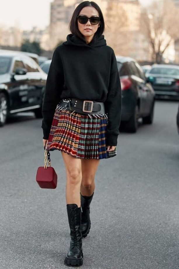 5 Ways To Style Your Plaid Skirt - 0