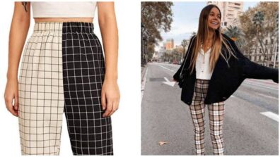 Don’t Know What To Do With Plaid Pants? Make It Funky, 5 Picks For You