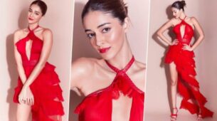 Ananya Panday Is Making Us Swoon Over Her Red Hot Look, See Pics To Fall In Love With This Beauty