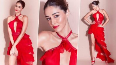 Ananya Panday Is Making Us Swoon Over Her Red Hot Look, See Pics To Fall In Love With This Beauty