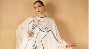 “A Chadar Having Sleeves” A Fan Trolled Fashionista Sonam Kapoor On THIS Dress