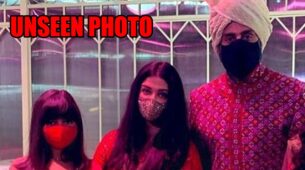 Abhishek Bachchan, Aishwarya Rai, and Aaradhya shine in red at Anmol Ambani’s wedding, check unseen picture
