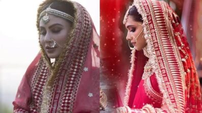 Actresses Who Opted For Personalised Veils For Their Wedding: From Deepika Padukone To Mouni Roy