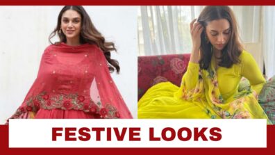 Aditi Rao Hydari’s Best Festive Outfits You Would Surely Love To Have