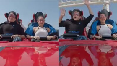 Adventure Check: Jannat Zubair juggles on fastest roller-coaster ride in Dubai
