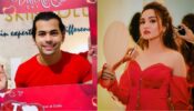 Aladdin Valentine’s Day Celebration: Siddharth Nigam looks stunning in red t-shirt, Ashi Singh drops sassy look in corset red dress