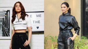 Alia Bhatt, Deepika Padukone Following The Leather Pants Trend Captured By Paps! Influencers Make A Note