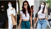 Alia Bhatt, Disha Patani and Nora Fatehi ring in high-chic vibes in white mock-neck crop top styles, are you crushing?