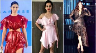 Alia Bhatt, Taapsee Pannu and Bhumi Pednekar are ‘queens of sensuality’ in asymmetrical midi outfits, take cues