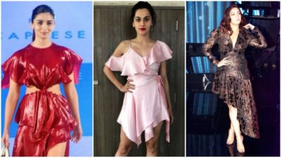 Alia Bhatt, Taapsee Pannu and Bhumi Pednekar are ‘queens of sensuality’ in asymmetrical midi outfits, take cues