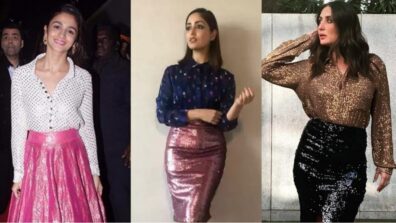 Alia Bhatt, Yami Gautam and Kareena Kapoor are ‘sensuality’ queens in sequin skirt and shirt look, see pics