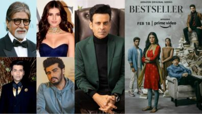 Amitabh Bachchan, Karan Johar, Manoj Bajpayee, Abhishek Bachchan, Parineeti Chopra, and Arjun Kapoor among other Bollywood celebs root for Amazon Original Series Bestseller