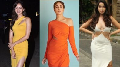 Ananya Panday, Kareena Kapoor & Nora Fatehi are leading in cut-out bodycon dresses