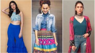 Ananya Panday, Taapsee Pannu and Aditi Rao Hydari bring in ‘midas touch’ in Indo-western fusion style, see pics
