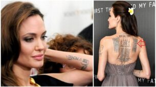 Angelina Jolie’s Tattoos & Its Meaning Revealed: Has A Bengal Tiger
