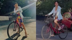 Anushka Sen gives sneak-peek into morning routine, spotted cycling in candid mood