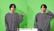 ARMY Special: BTS Member Jin looks super cute while giving ‘peace’ pose, J-Hope comments