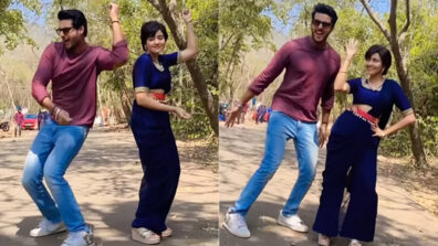 AshGun Chemistry: Meet Ashi Singh performs romantic dance on set with Shagun, see viral footage