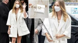 Margot Robbie Looks Like Parisian Girl In Chanel Outfit And ₹4 Lakh Bag, See Pics