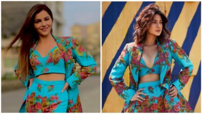 [Fashion Poll] Rubina Dilaik Vs Jennifer Winget In Flowery Power Suit: Who Do You Think Looks The Best?