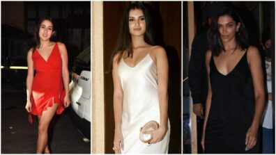 Deepika Padukone, Sara Ali Khan, Tara Sutaria: Slip Dresses Are Perfect For Date Night With Pals