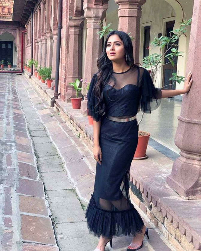 Best Black Outfits Of Tejasswi Prakash That You Would Love To Wear - 0