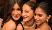 BFF Goals: Ananya Panday, Suhana Khan and Shanaya Kapoor pose together at Farhan Akhtar-Shibani Dandekar wedding bash, see cute pic