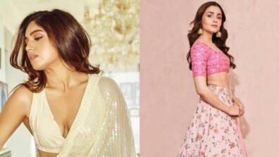 Bhumi Pednekar To Alia Bhatt: 5 Celebrities Looking Drop-Dead Gorgeous In Manish Malhotra’s Outfits