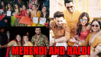 Bigg Boss 15 contestants Akshara Singh, Himanshi Khurana, Donal Bisht, Rakhi Sawant, and Shefali Bagga groove at Afsana Khan’s mehendi and haldi ceremonies, see pictures